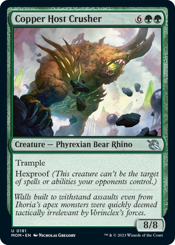 Image for Copper Host Crusher (181) - Magic: The Gathering