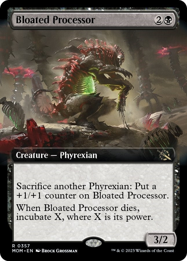 Image for Bloated Processor (Extended Art) (357) - Magic: The Gathering