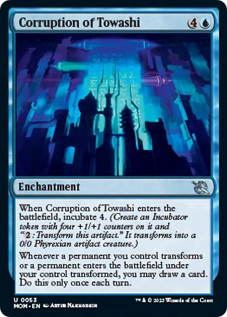 Image for Corruption of Towashi (53) - Magic: The Gathering