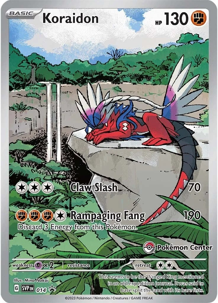 Image for Koraidon - 014 (Pokemon Center Exclusive) (014) - Pokemon