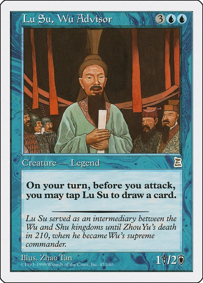 Image for Lu Su, Wu Advisor (47) - Magic: The Gathering