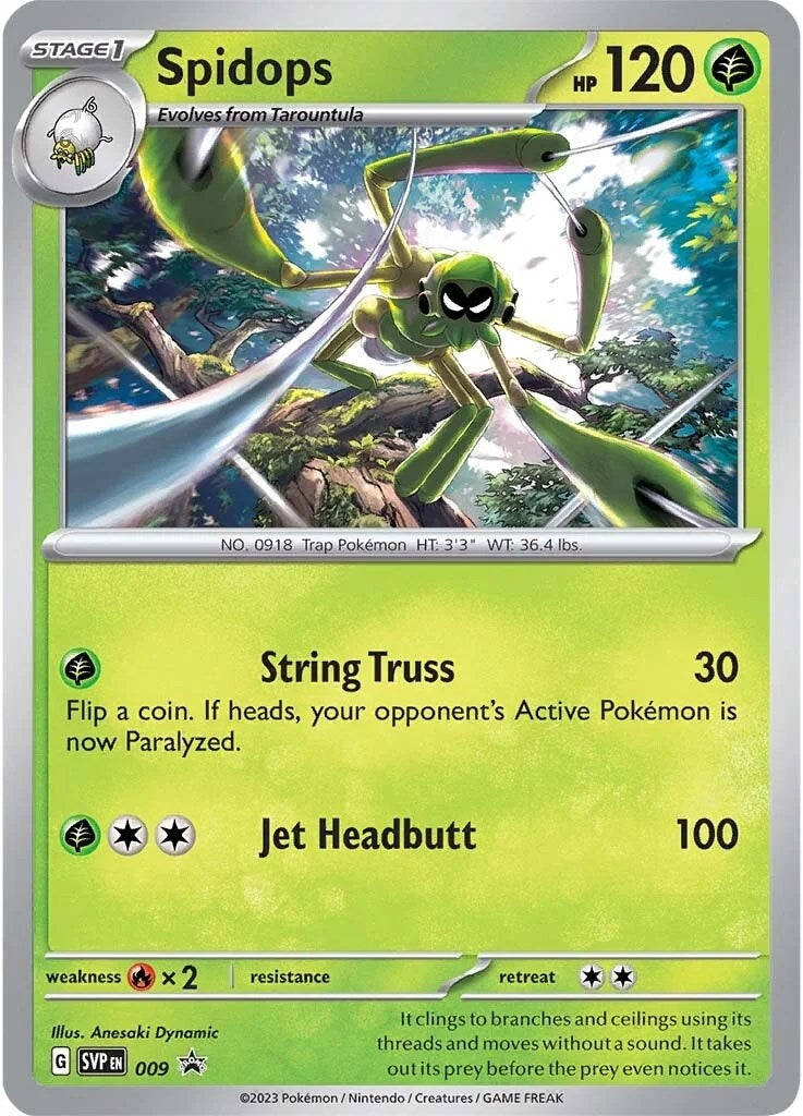Image for Spidops - 009 (009) - Pokemon