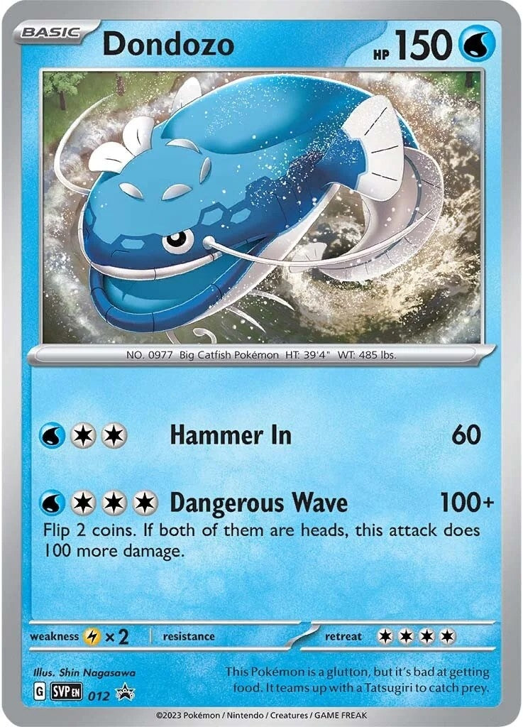 Image for Dondozo - 012 (012) - Pokemon