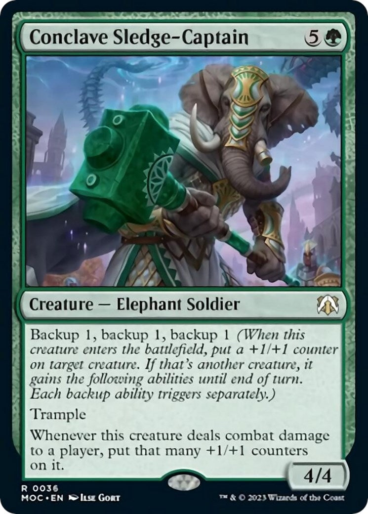 Image for Conclave Sledge-Captain (36) - Magic: The Gathering