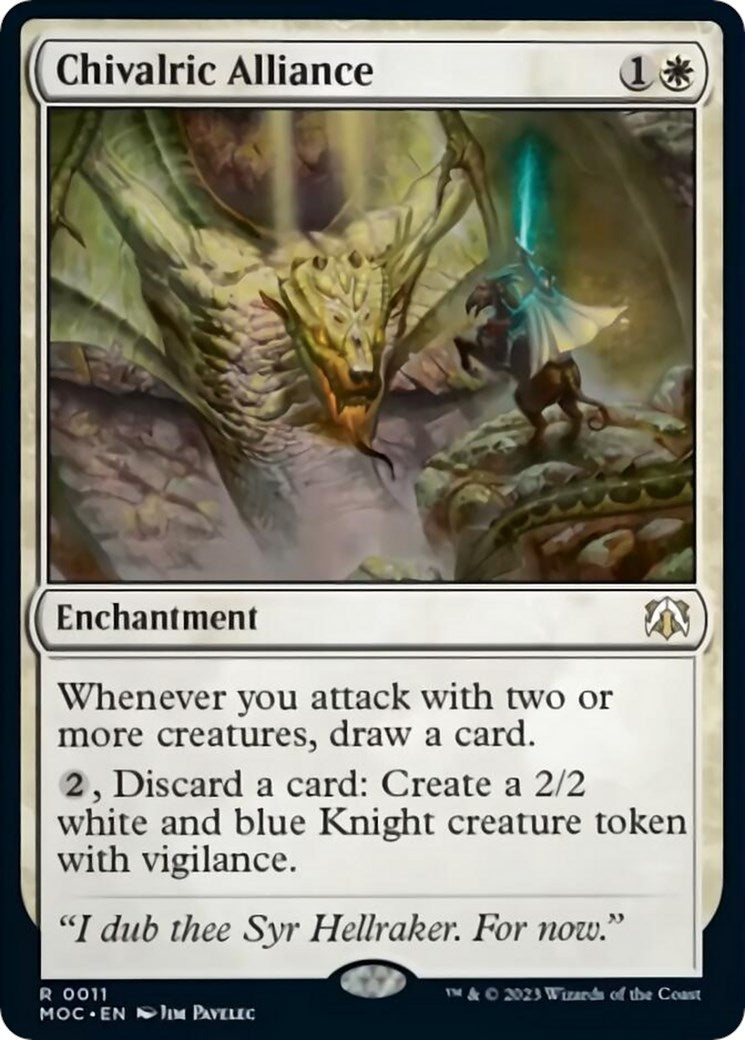 Image for Chivalric Alliance (11) - Magic: The Gathering