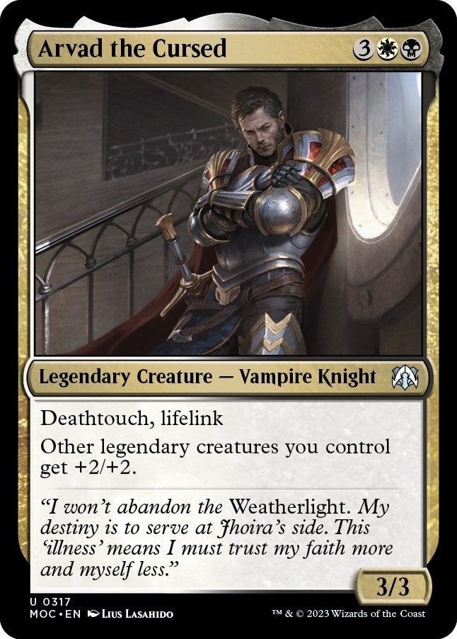 Image for Arvad the Cursed (317) - Magic: The Gathering