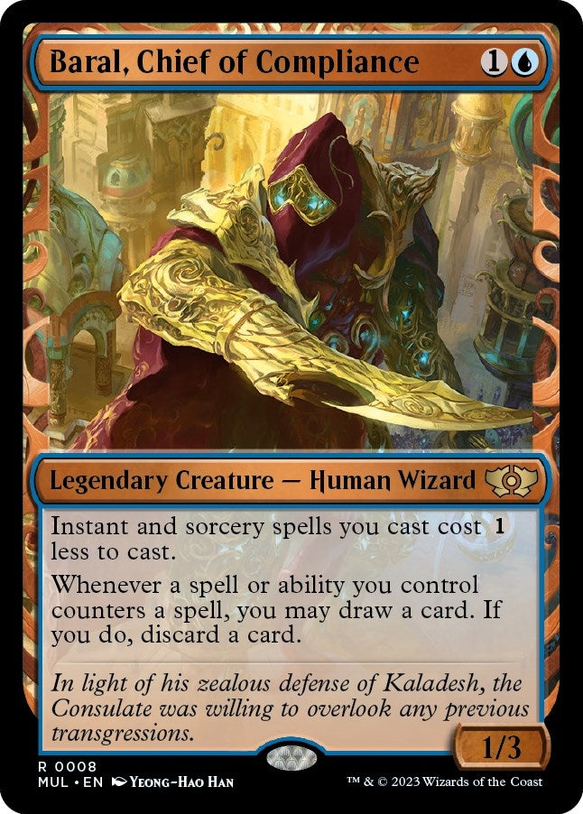 Image for Baral, Chief of Compliance (8) - Magic: The Gathering