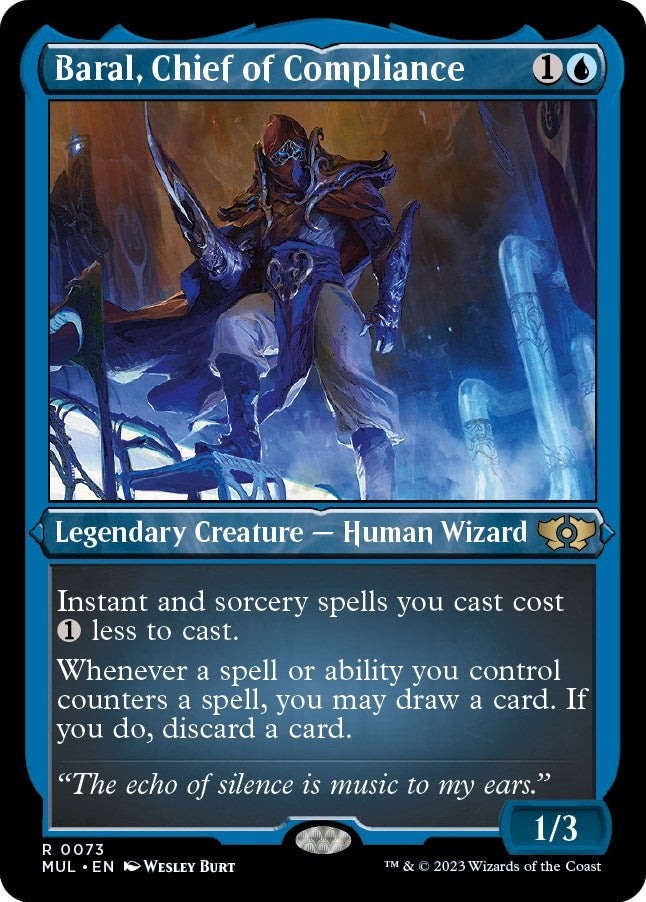 Image for Baral, Chief of Compliance (Foil Etched) (73) - Magic: The Gathering