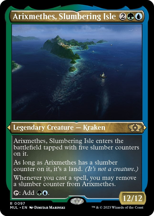 Arixmethes, Slumbering Isle (Foil Etched) (97)