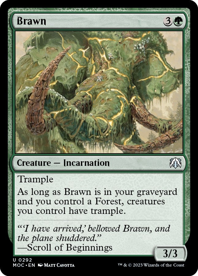 Image for Brawn (292) - Magic: The Gathering
