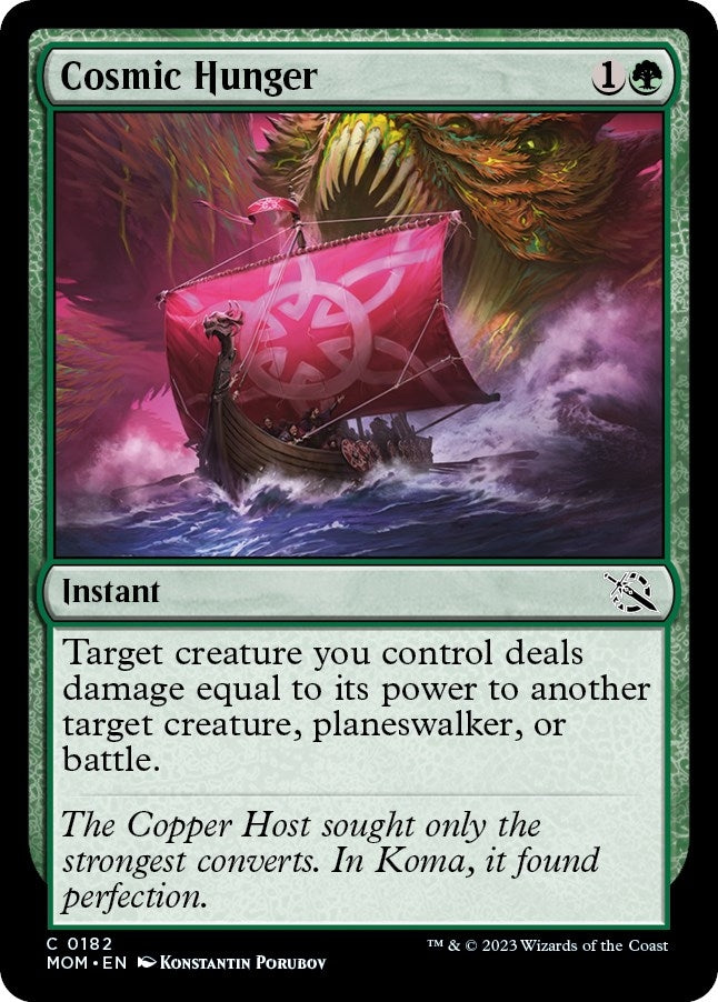 Image for Cosmic Hunger (182) - Magic: The Gathering