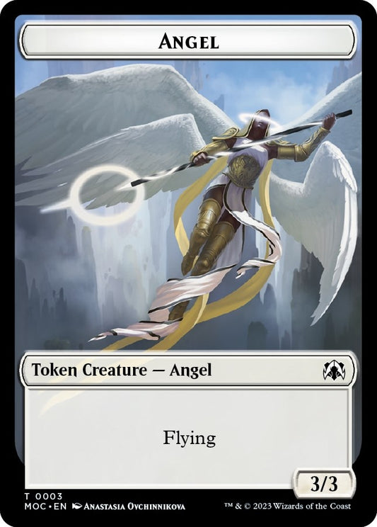Angel // Demon Double-Sided Token (3 // 18)