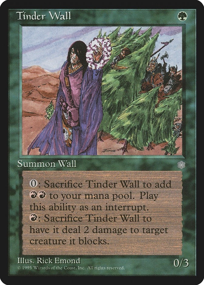 Image for Tinder Wall (158) - Magic: The Gathering
