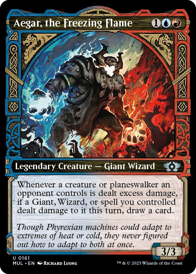 Aegar, the Freezing Flame (Halo Foil) (161)