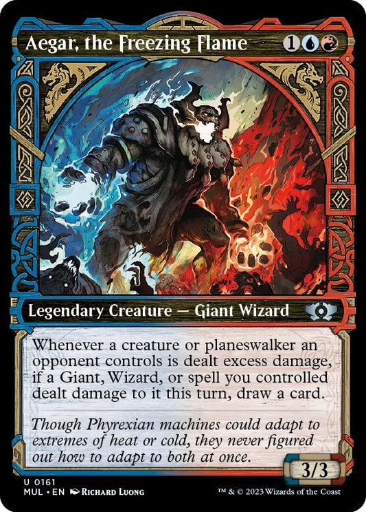 Aegar, the Freezing Flame (Halo Foil) (161)