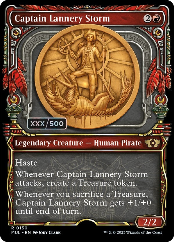 Image for Captain Lannery Storm (Serial Numbered) (150) - Magic: The Gathering