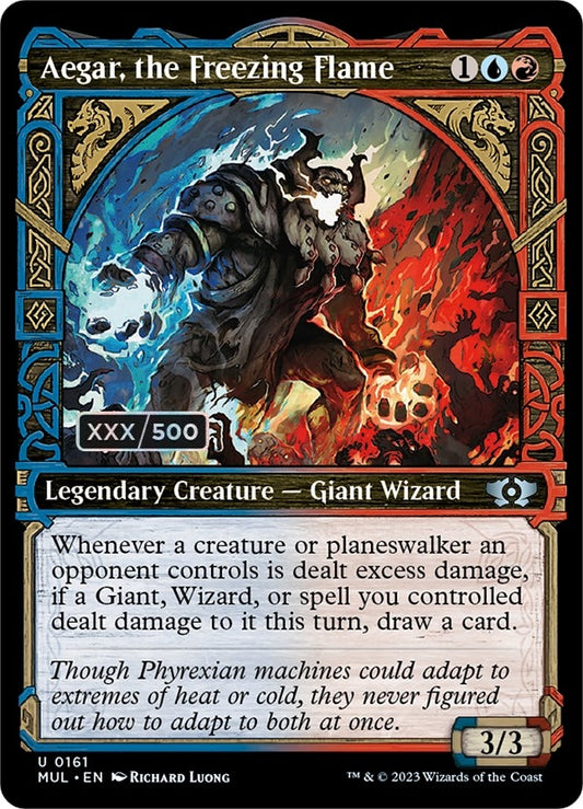 Aegar, the Freezing Flame (Serial Numbered) (161)