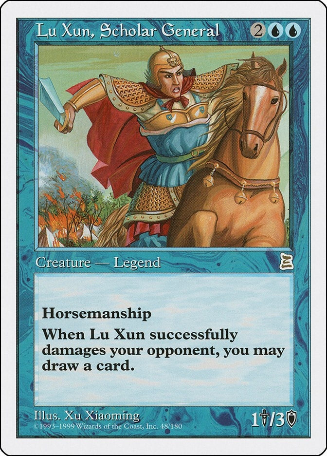 Image for Lu Xun, Scholar General (48) - Magic: The Gathering