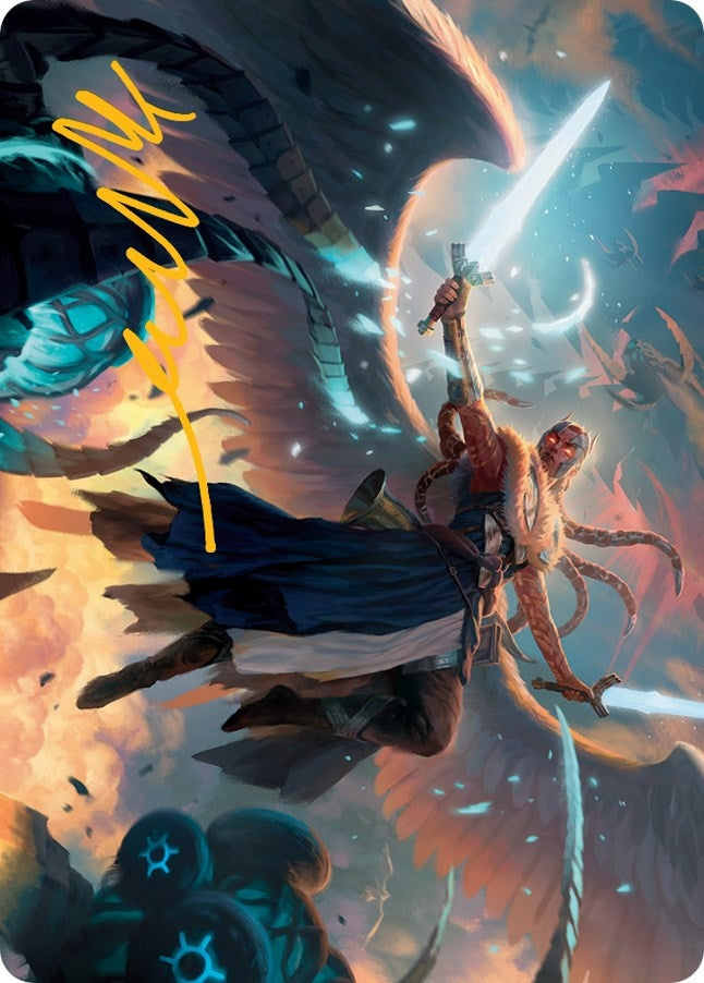 Image for Boon-Bringer Valkyrie Art Card (Gold-Stamped Signature) (2) - Magic: The Gathering