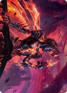 Image for Ayara, Furnace Queen Art Card (21) - Magic: The Gathering