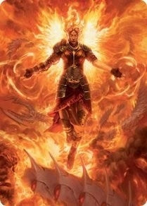 Image for Chandra, Hope's Beacon Art Card (30) - Magic: The Gathering