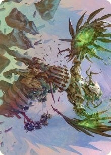 Image for Botanical Brawler Art Card (43) - Magic: The Gathering