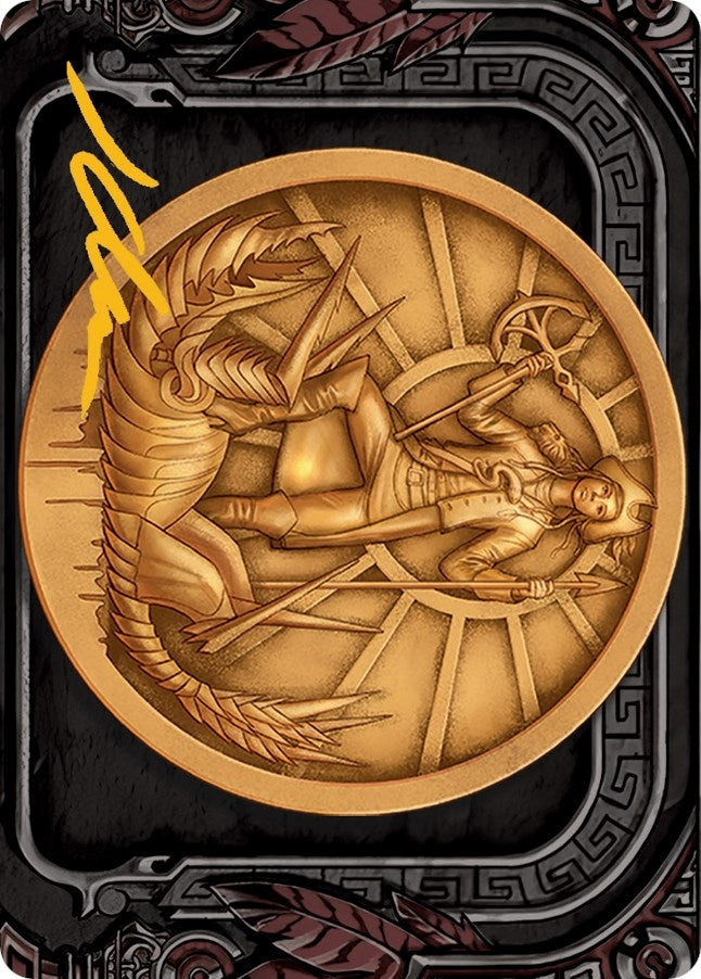Image for Captain Lannery Storm Art Card (Gold-Stamped Signature) (73) - Magic: The Gathering
