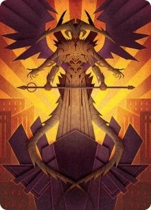 Image for Atraxa, Praetors' Voice Art Card (77) - Magic: The Gathering