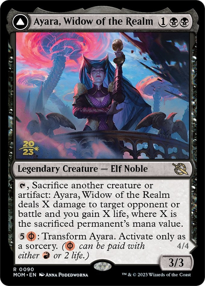 Image for Ayara, Widow of the Realm (90) - Magic: The Gathering