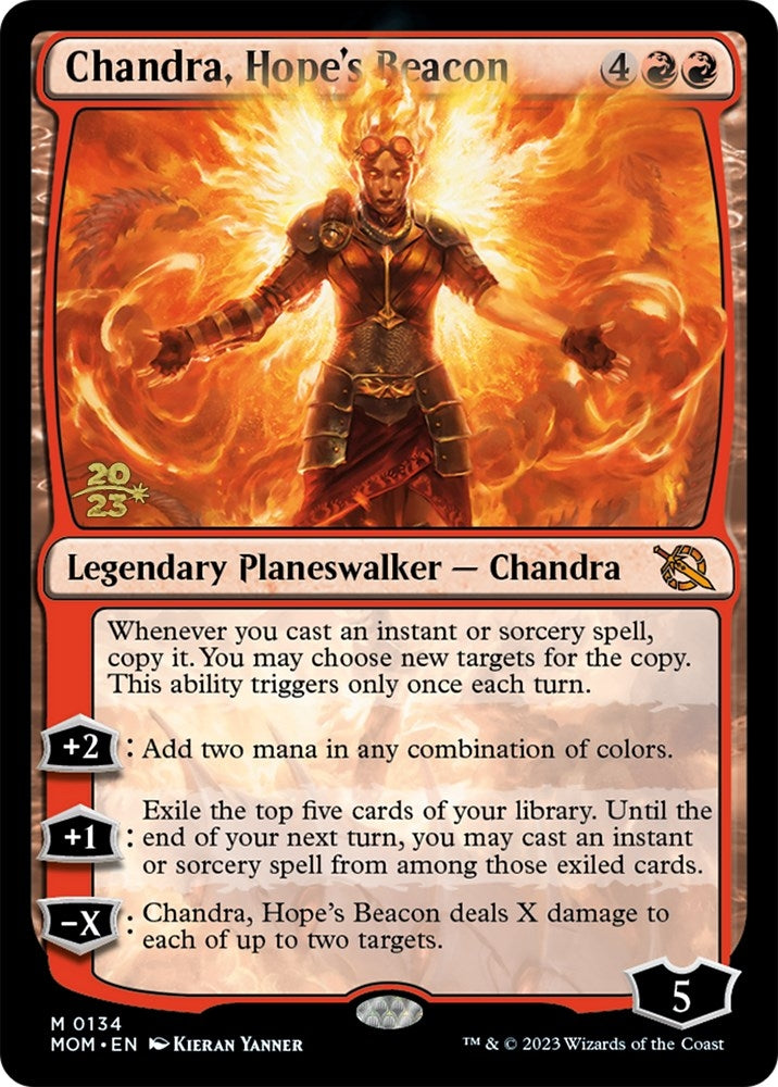 Image for Chandra, Hope's Beacon (134) - Magic: The Gathering
