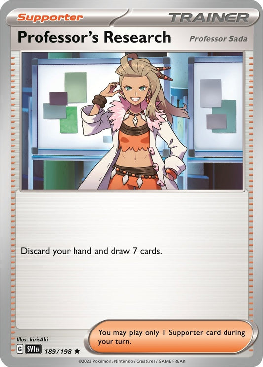 Image for Professor's Research (189/198) - Pokemon