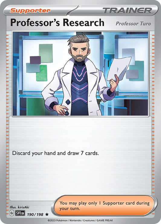 Image for Professor's Research (190/198) - Pokemon