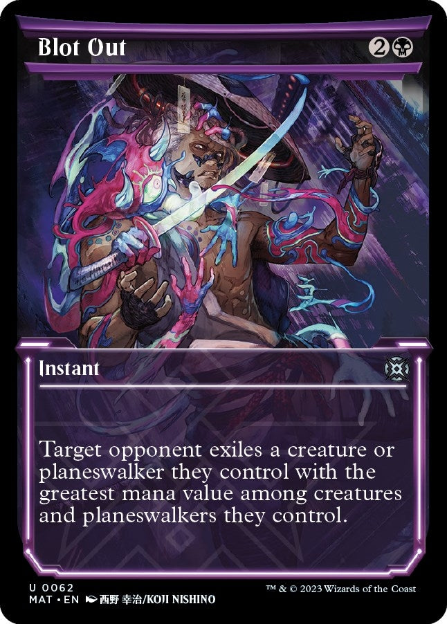 Image for Blot Out (Showcase) (62) - Magic: The Gathering