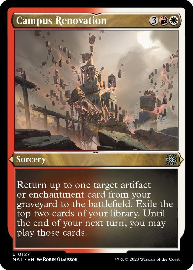 Image for Campus Renovation (Foil Etched) (127) - Magic: The Gathering