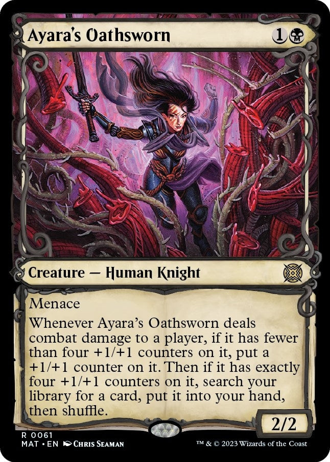 Image for Ayara's Oathsworn (Showcase) (61) - Magic: The Gathering