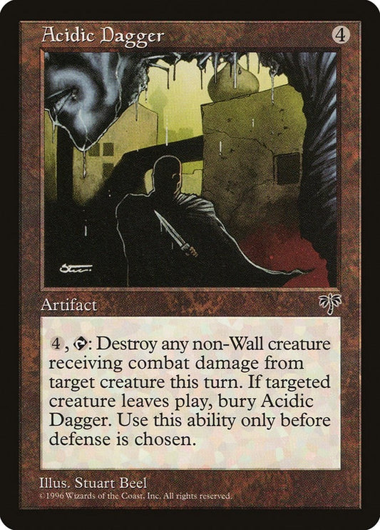 Image for Acidic Dagger - Magic: The Gathering