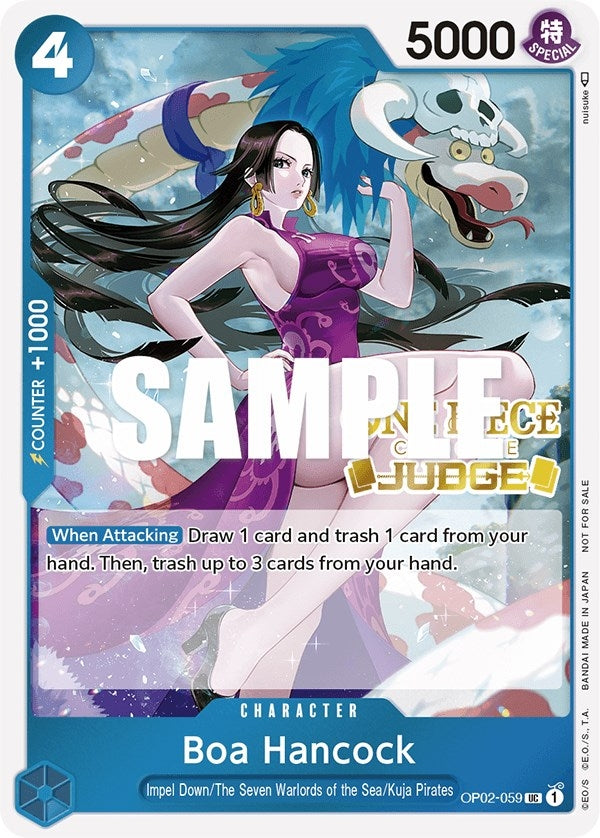 Image for Boa Hancock (Judge) (OP02-059) - One Piece Card Game