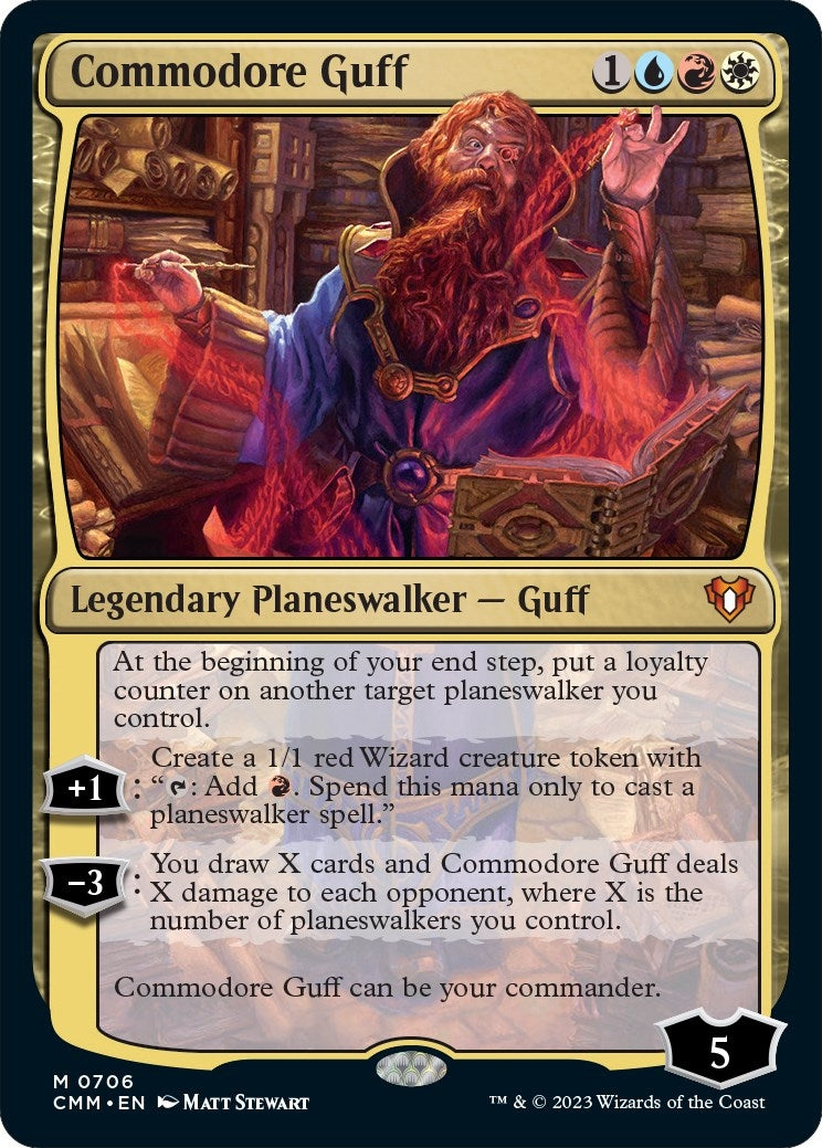 Image for Commodore Guff (706) - Magic: The Gathering