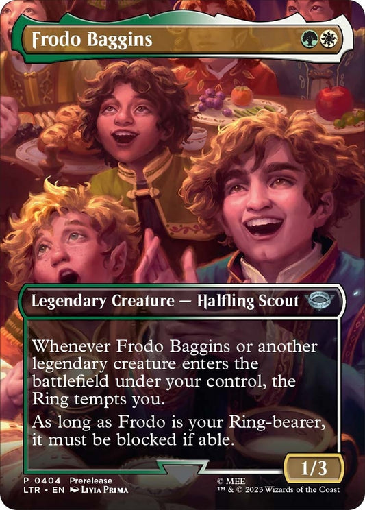 Image for Frodo Baggins (Borderless) (404) - Magic: The Gathering