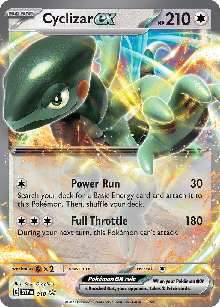 Image for Cyclizar ex - 018 (018) - Pokemon