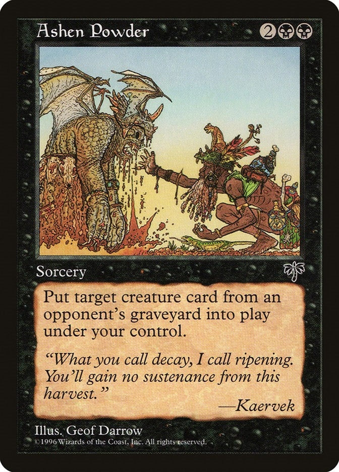 Image for Ashen Powder - Magic: The Gathering