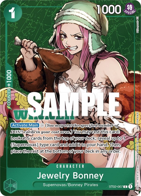 Image for Jewelry Bonney (Tournament Pack Vol. 3) [Winner] (ST02-007) - One Piece Card Game