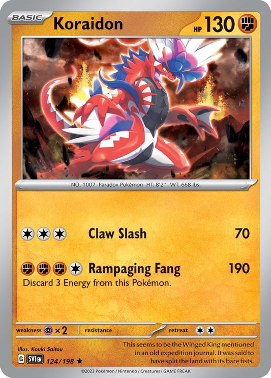 Image for Koraidon (124/198) - Pokemon