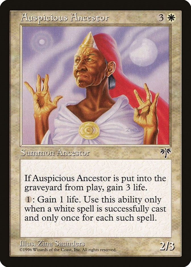 Image for Auspicious Ancestor - Magic: The Gathering
