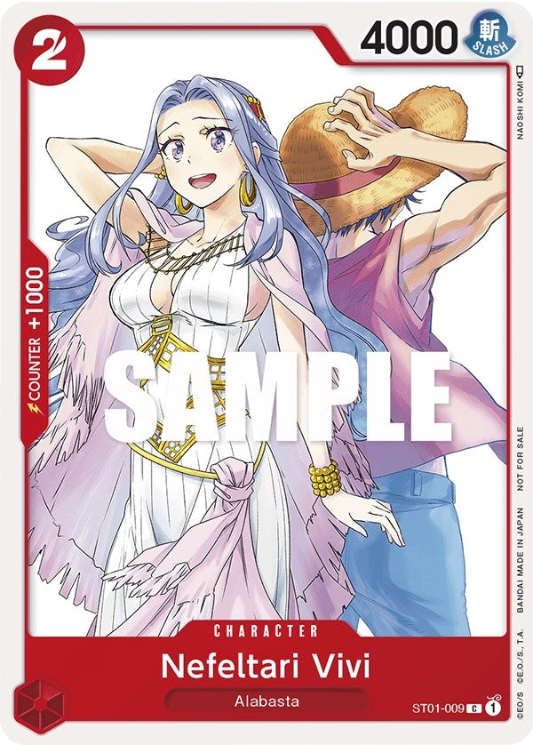 Image for Nefeltari Vivi (OP-03 Pre-Release Tournament) [Participant] (ST01-009) - One Piece Card Game