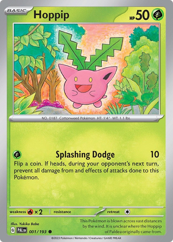 Image for Hoppip (001/193) - Pokemon