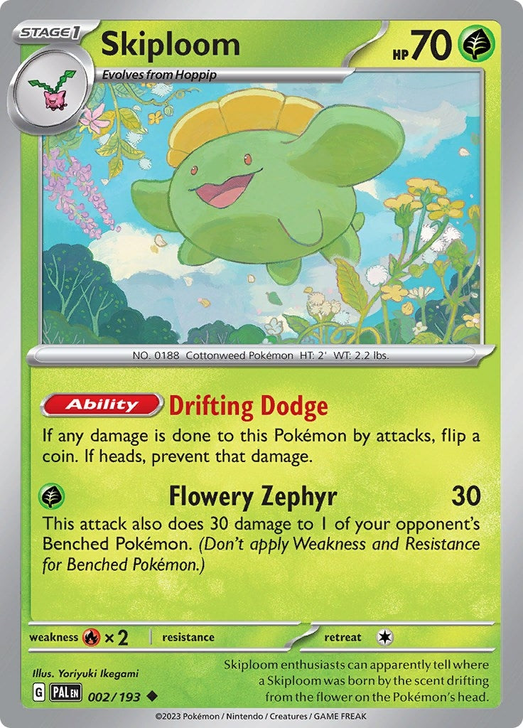 Image for Skiploom (002/193) - Pokemon