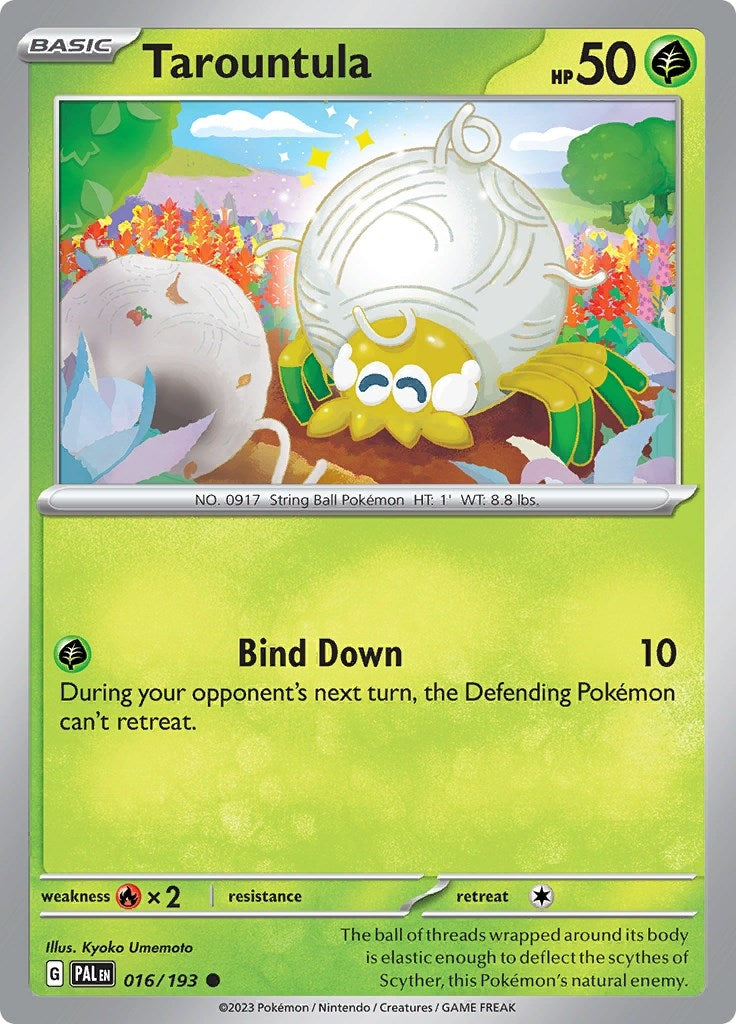 Image for Tarountula (016/193) - Pokemon