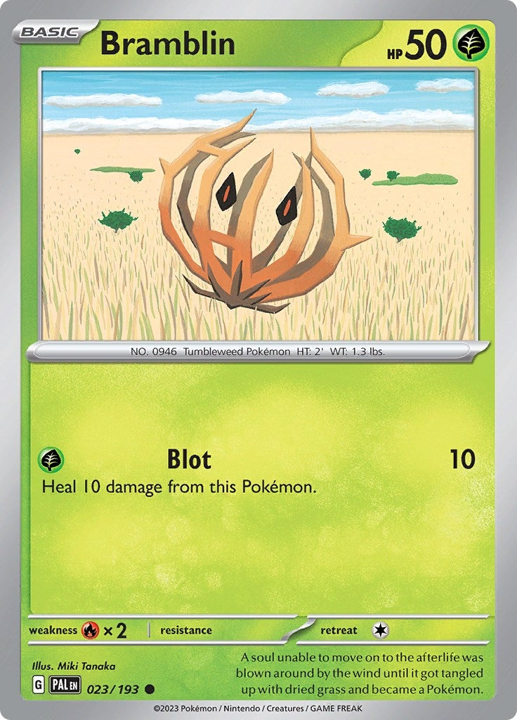 Image for Bramblin (023/193) - Pokemon