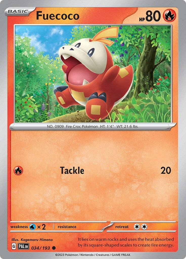 Image for Fuecoco (034/193) - Pokemon